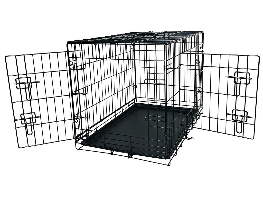 Elite Dog Crate Home Folding Kennel - S - 78L x 48W x 54H cm