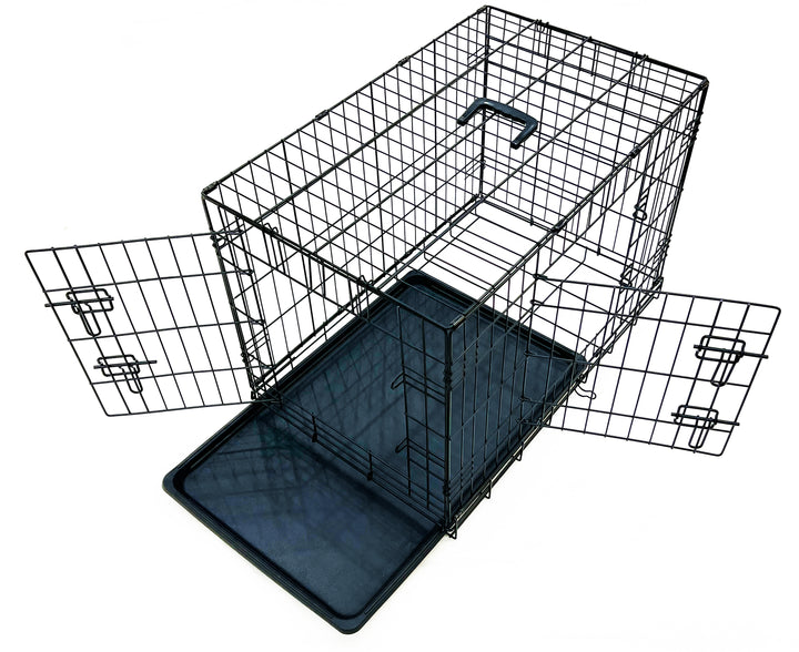 Elite Dog Crate Home Folding Kennel - S - 78L x 48W x 54H cm