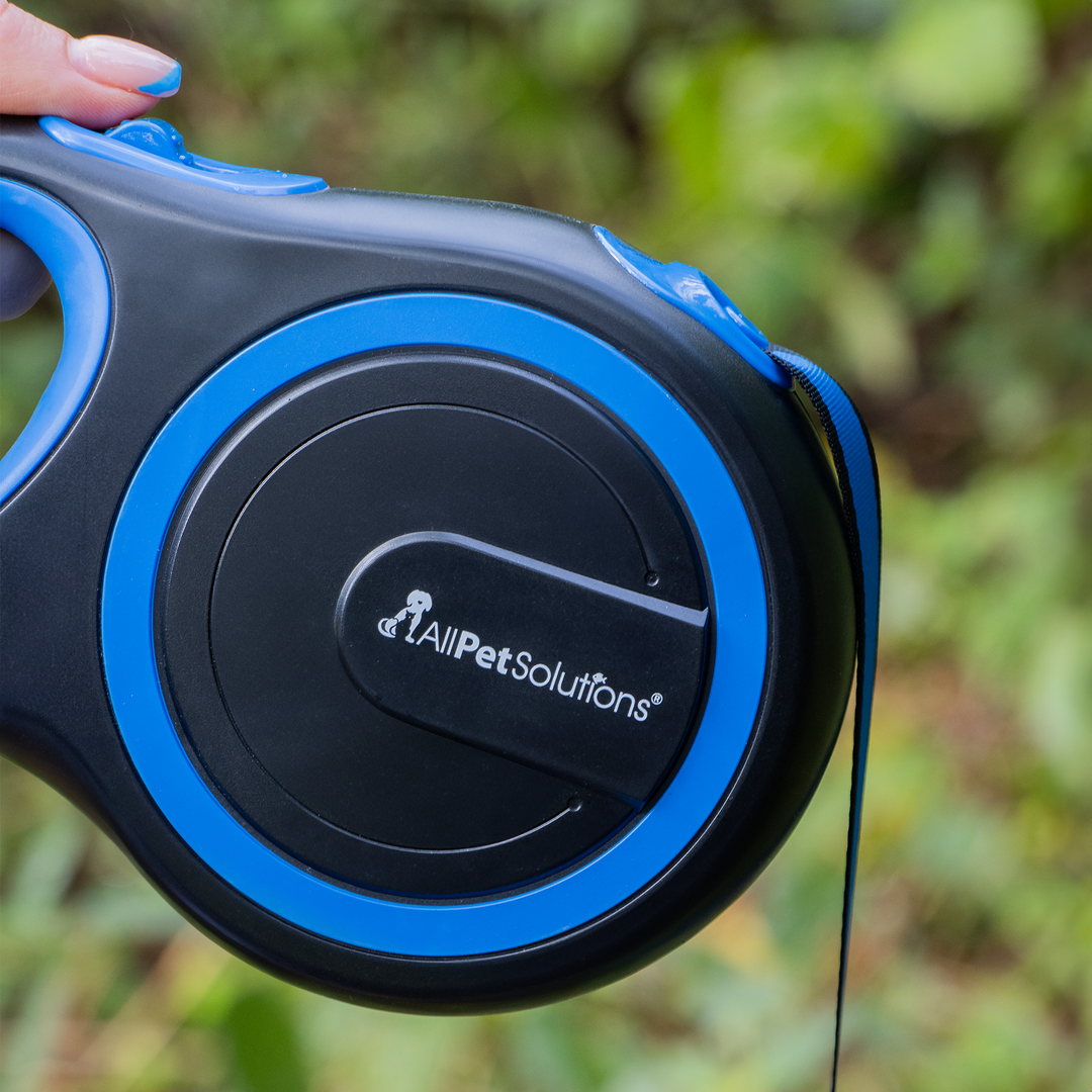 Retractable Cord Dog Lead - Blue 5M - 25KG