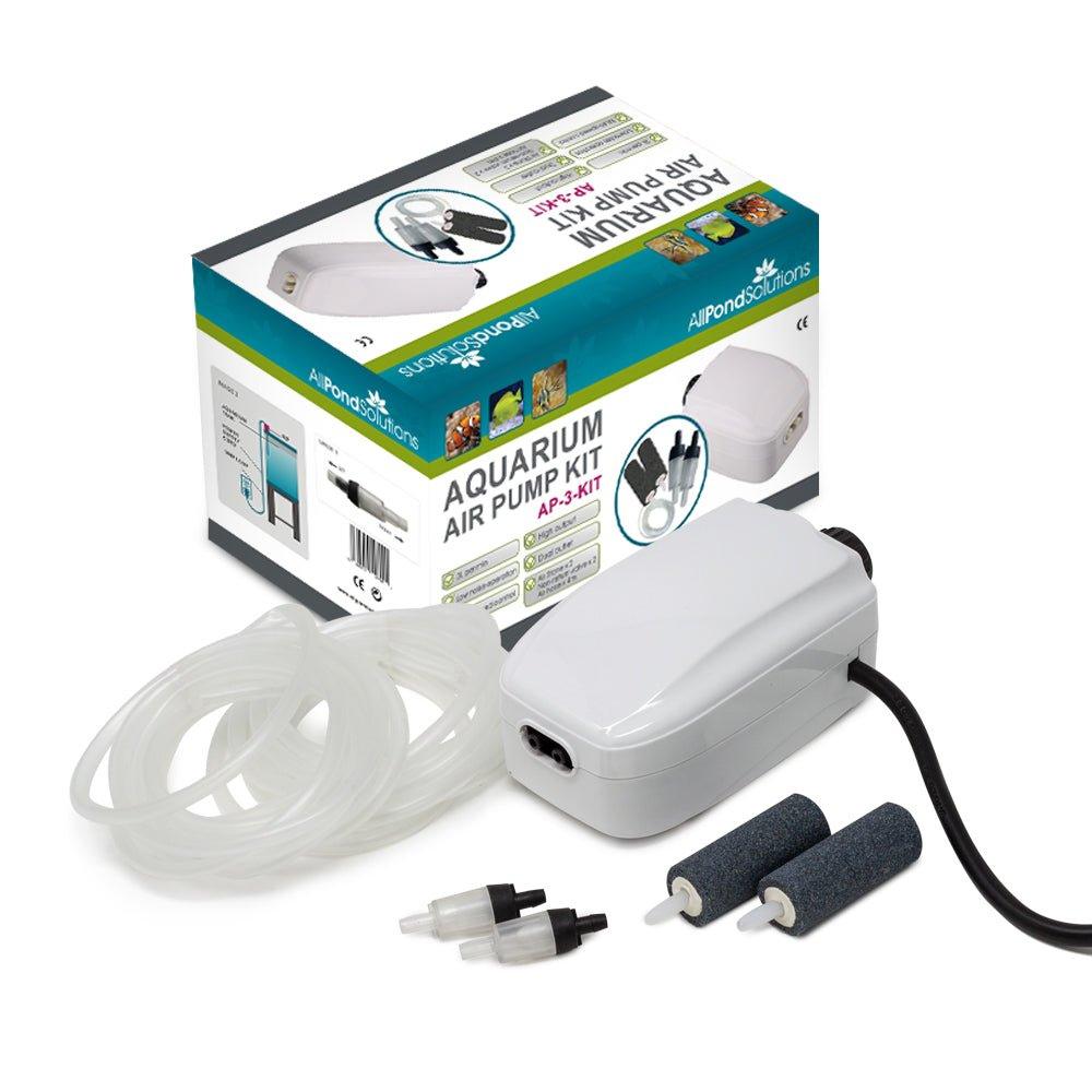 fish tank pump accessories 180L/H Aquarium Air Pump Complete Kit AP-3