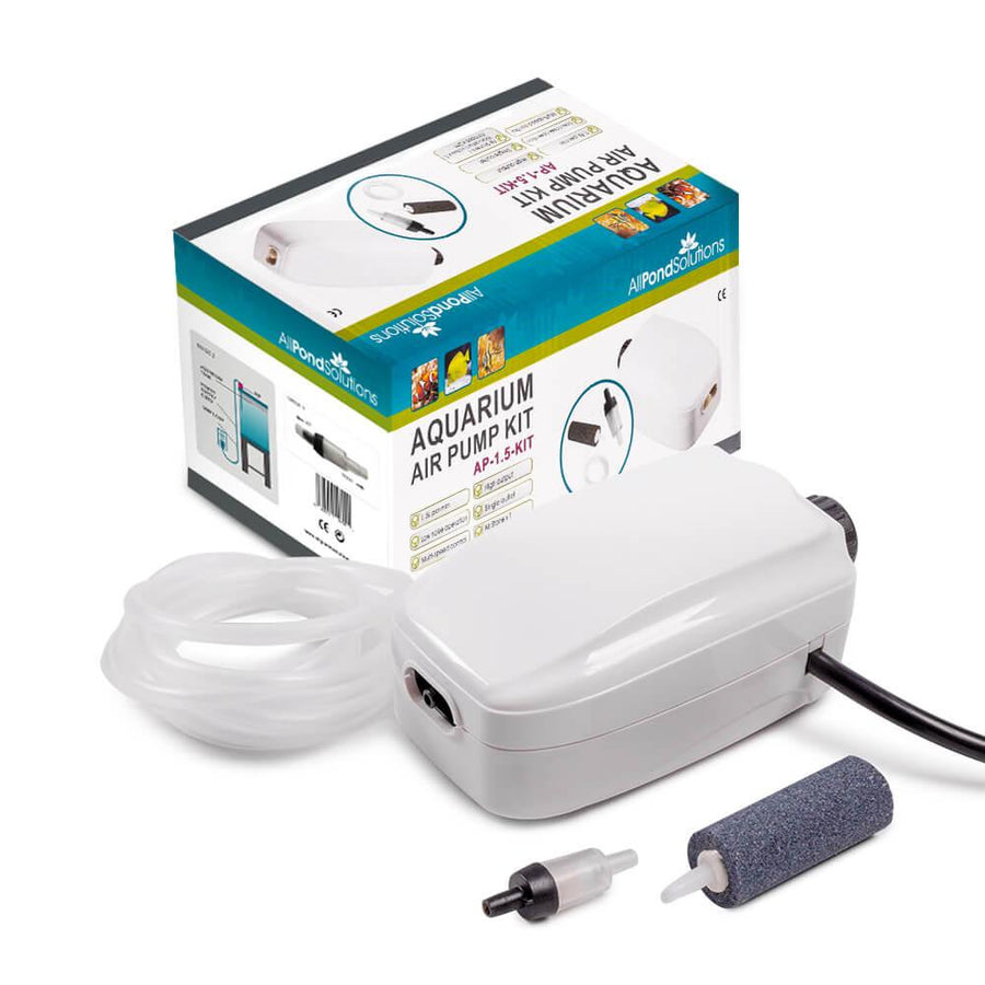 90L/H Aquarium Air Pump Complete Kit AP-1.5 - AllPetSolutions