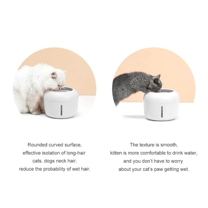 AllPetSolutions Pet Cat / Dog Water Drinking Fountain 2.5L - All Pet Solutions