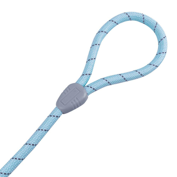 AllPetSolutions Reflective Rope Dog Lead, Blue, 140cm - All Pet Solutions