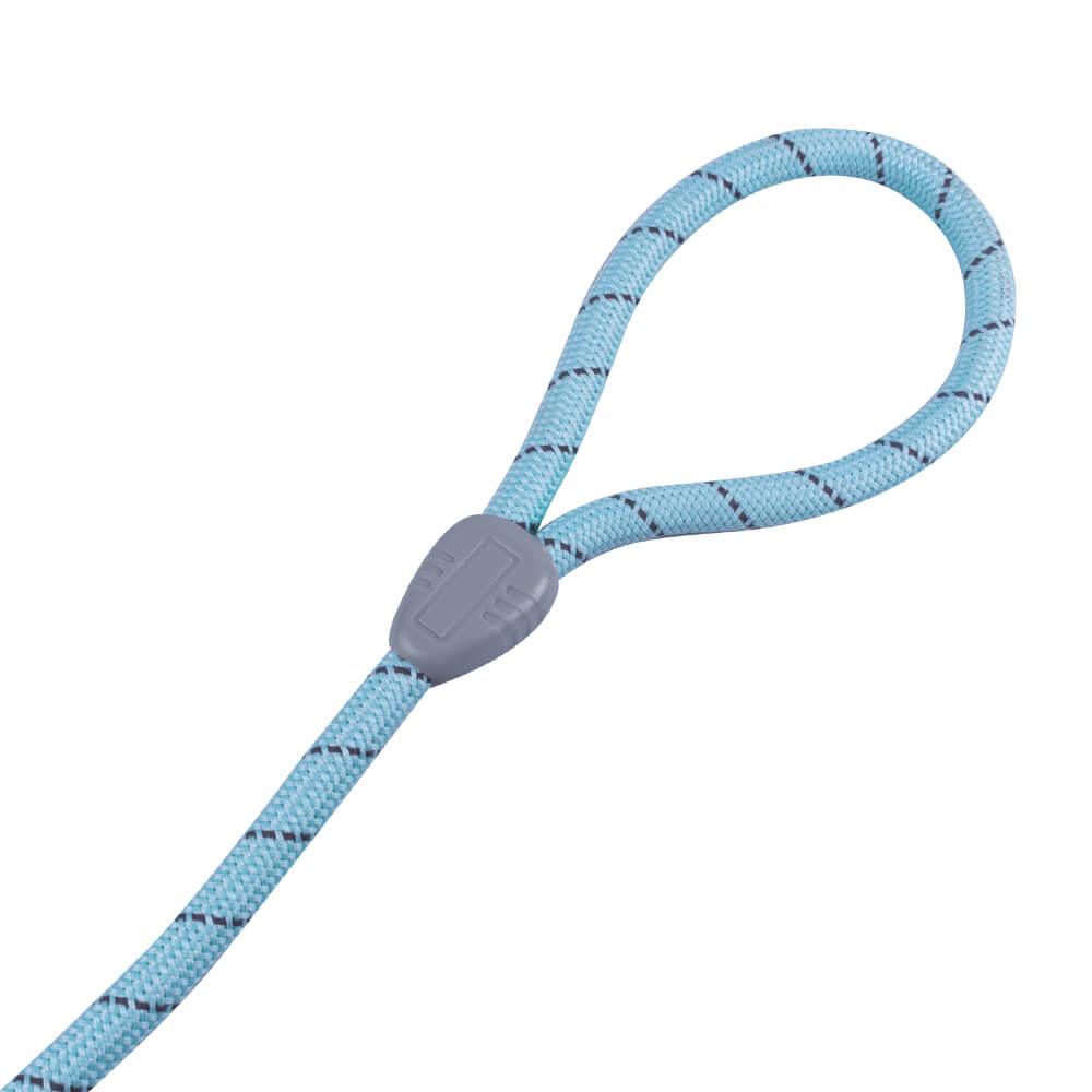 AllPetSolutions Reflective Rope Slip Dog Lead, Blue, 140cm - All Pet Solutions