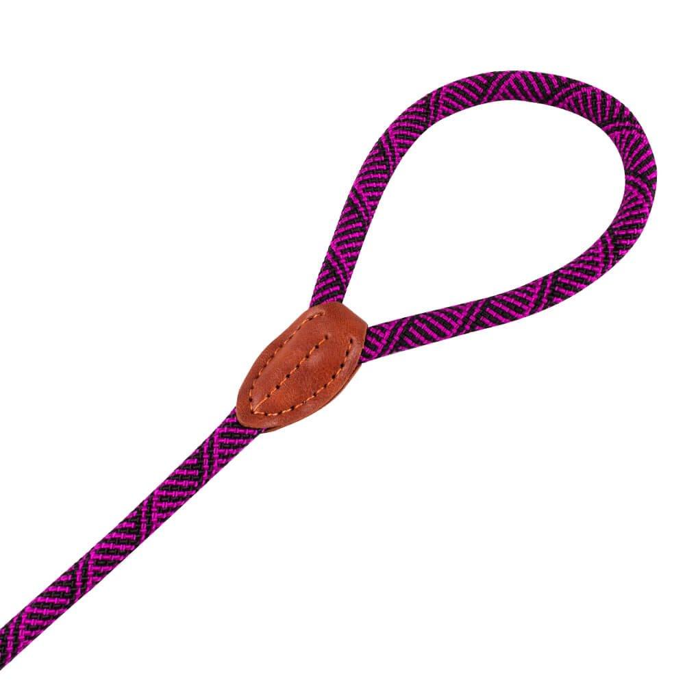 AllPetSolutions Rope Dog Lead, Purple, 120cm - All Pet Solutions