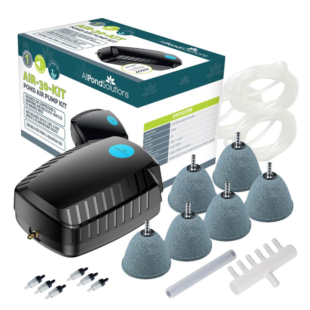 fish pond accessories uk AllPondSolutions 30L/Min Outdoor Pond Air Pump