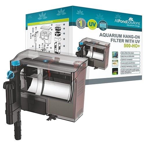 Aquarium Hang on Filter 500 L/H + 5W UV - All Pet Solutions