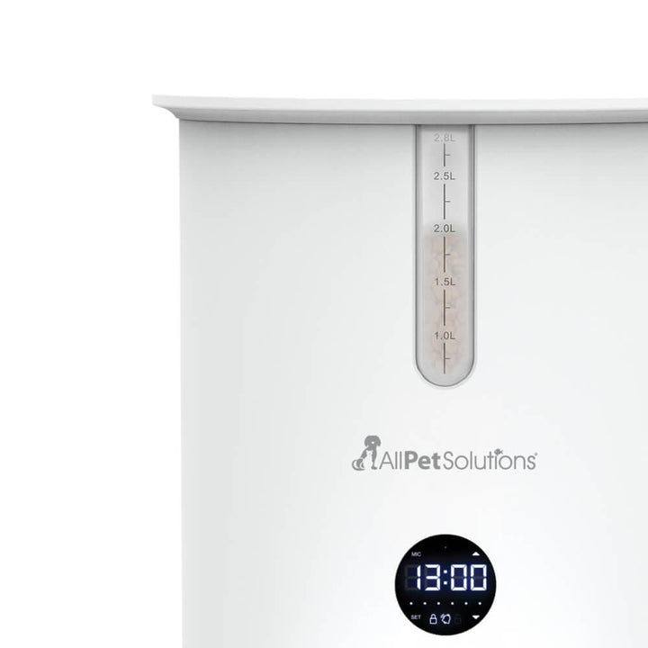Automatic Pet Feeder LED & Voice Recording 2.8L - All Pet Solutions