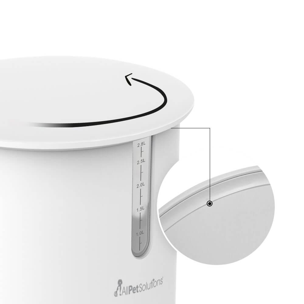 Automatic Pet Feeder LED & Voice Recording 2.8L - All Pet Solutions