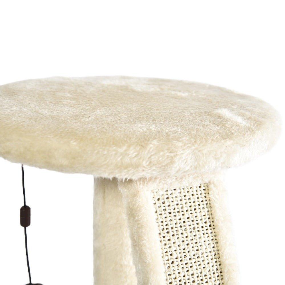Cat Small Climbing / Scratching Tower - Cream - All Pet Solutions