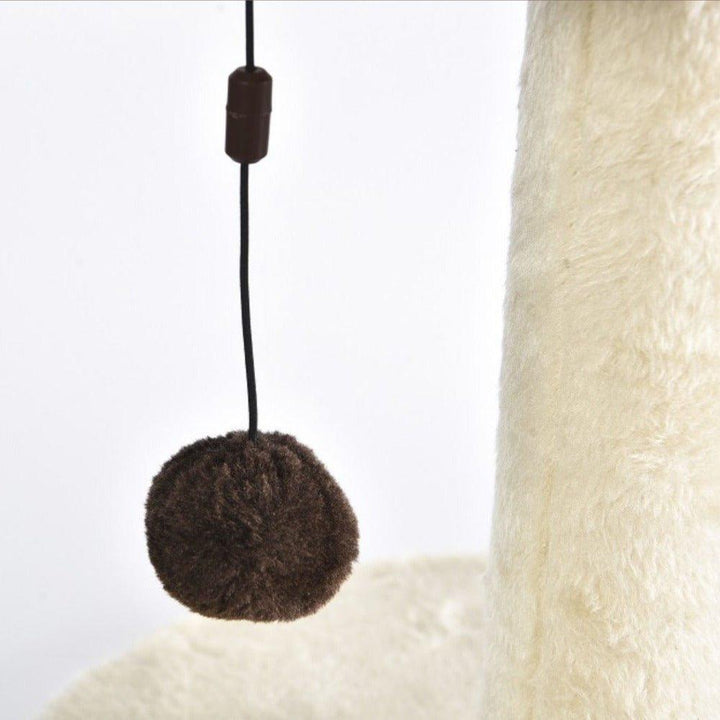 Cat Small Climbing / Scratching Tower - Cream - All Pet Solutions
