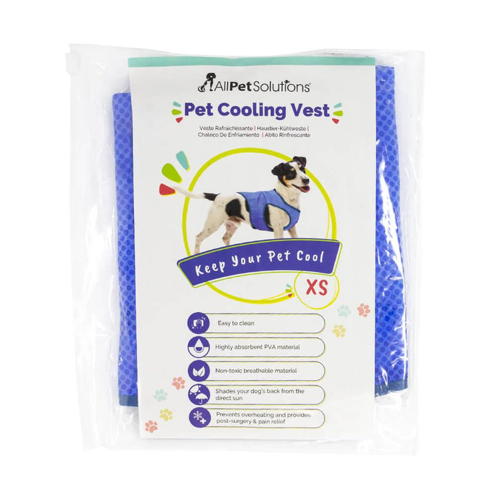 Dog Summer Cooling Vest - Extra Small 32cm - All Pet Solutions