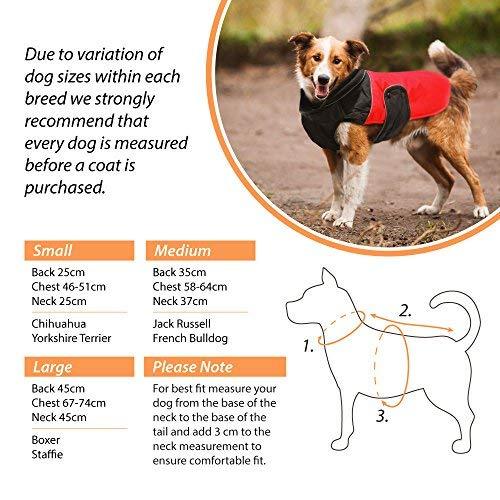 Dog Waterproof Warm Jacket - Red -S/M/L - All Pet Solutions