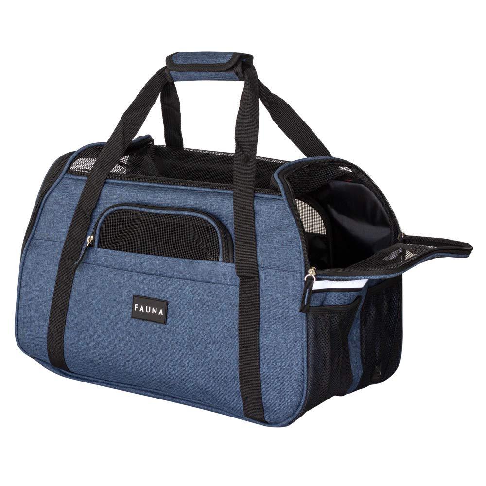 Fauna® Dog Cat Comfort Carrier - Denim Blue - All Pet Solutions