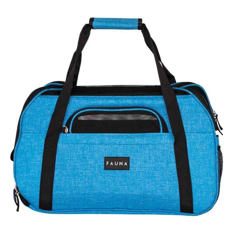 Fauna® Dog Cat Comfort Carrier - Sky Blue - All Pet Solutions