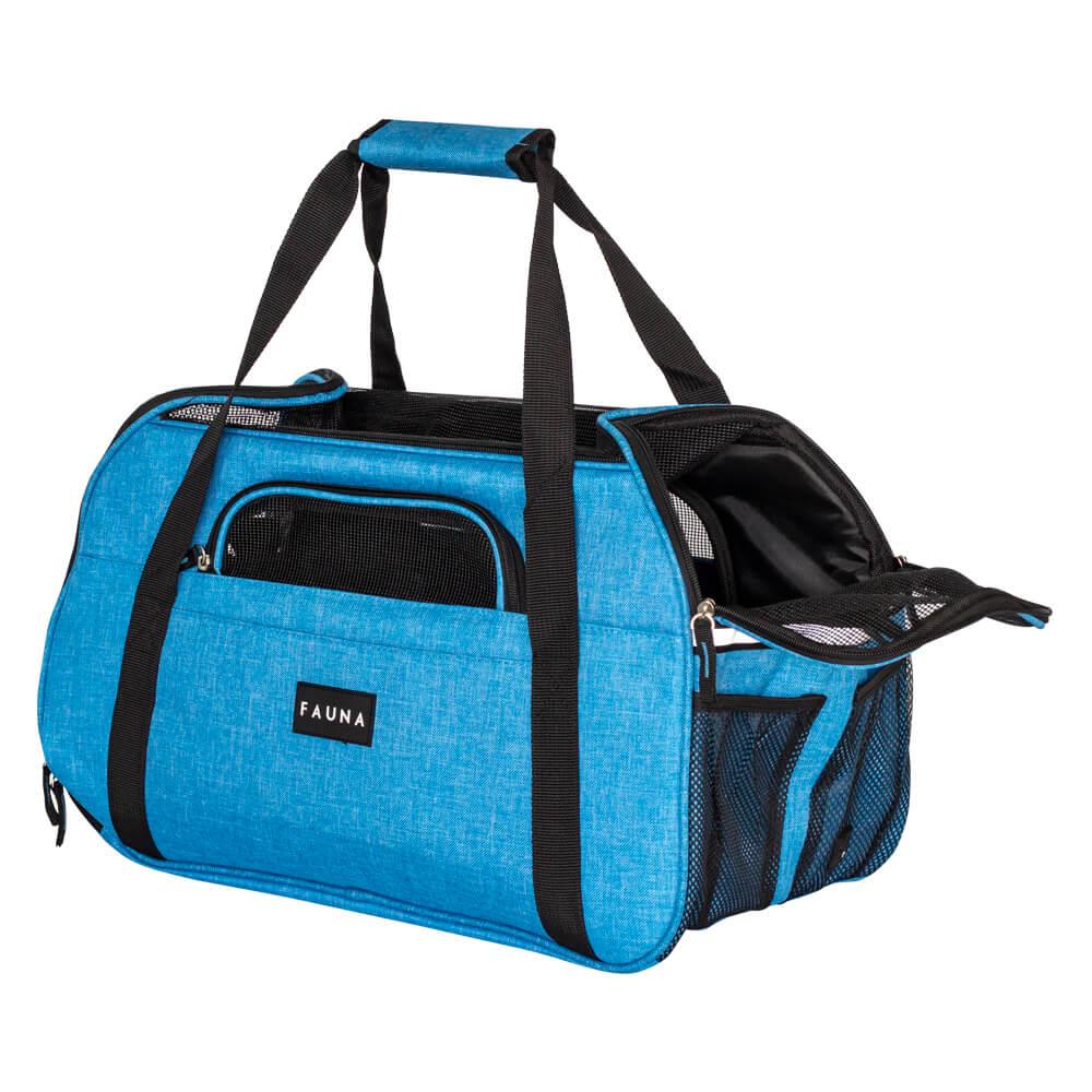 Fauna® Dog Cat Comfort Carrier - Sky Blue - All Pet Solutions