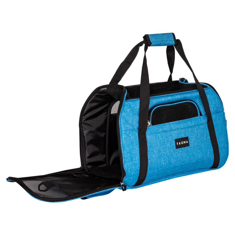 Fauna® Dog Cat Comfort Carrier - Sky Blue - All Pet Solutions