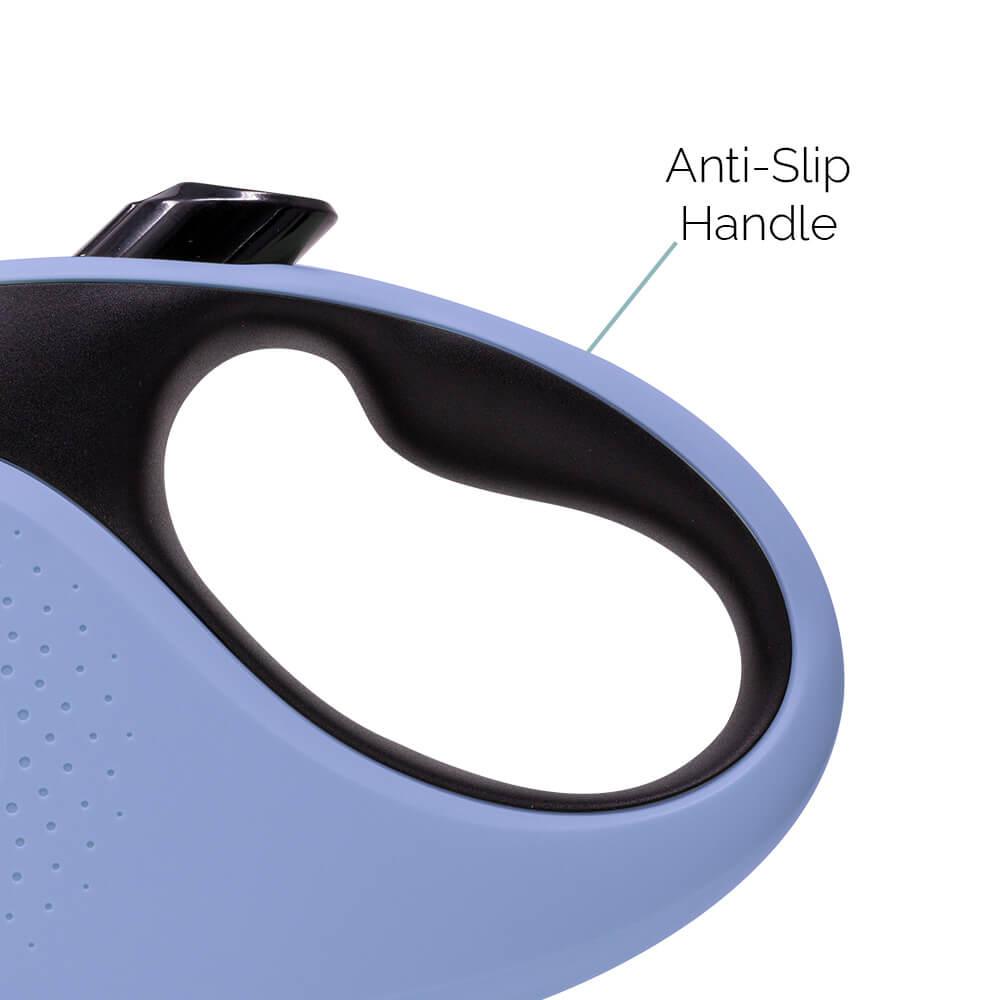 Fauna® Luxury Retractable Tape Dog Lead - Lilac 5M - 50KG - All Pet Solutions