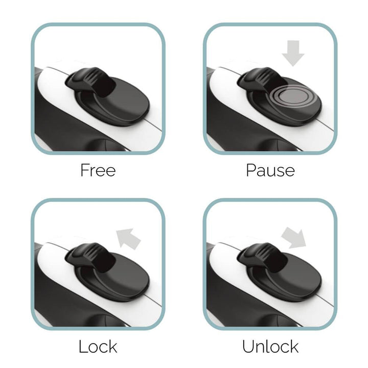 Fauna® Luxury Retractable Tape Dog Lead - Lilac 5M - 50KG - All Pet Solutions