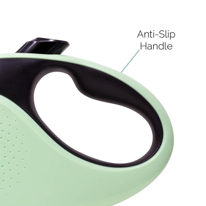 Fauna® Luxury Retractable Tape Dog Lead - Mint Green 5M - 50KG - All Pet Solutions