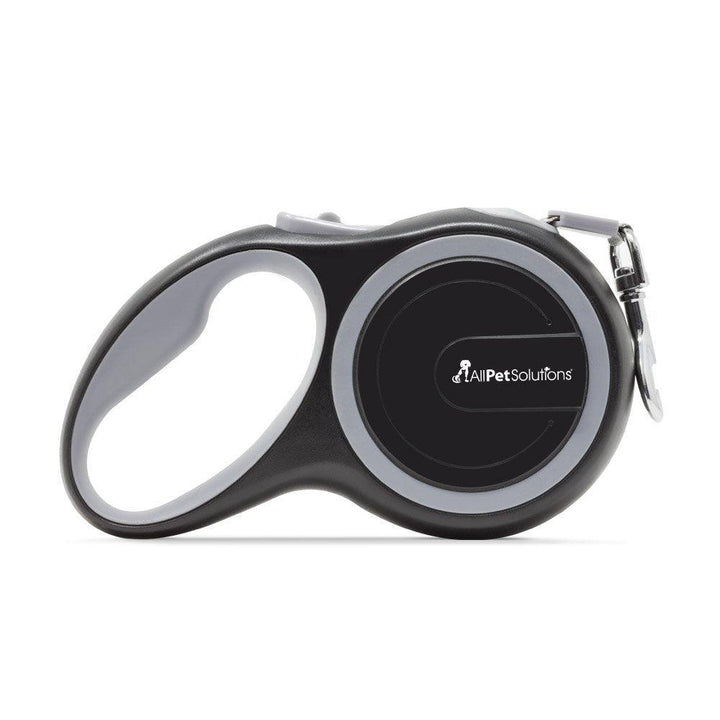 Retractable Dog Lead - Grey 3M/5M/8M - 15-50KG - All Pet Solutions