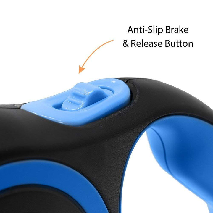 Retractable Dog Lead - Orange 3M / 5M / 8M - 15-50KG - All Pet Solutions