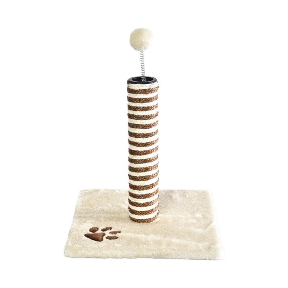 Small Cat Scratching Post with a Ball on a Spring 40cm - All Pet Solutions