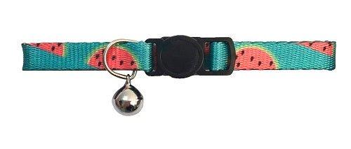 Watermelon Cat Collar with Safety Release Buckle AllPetSolutions