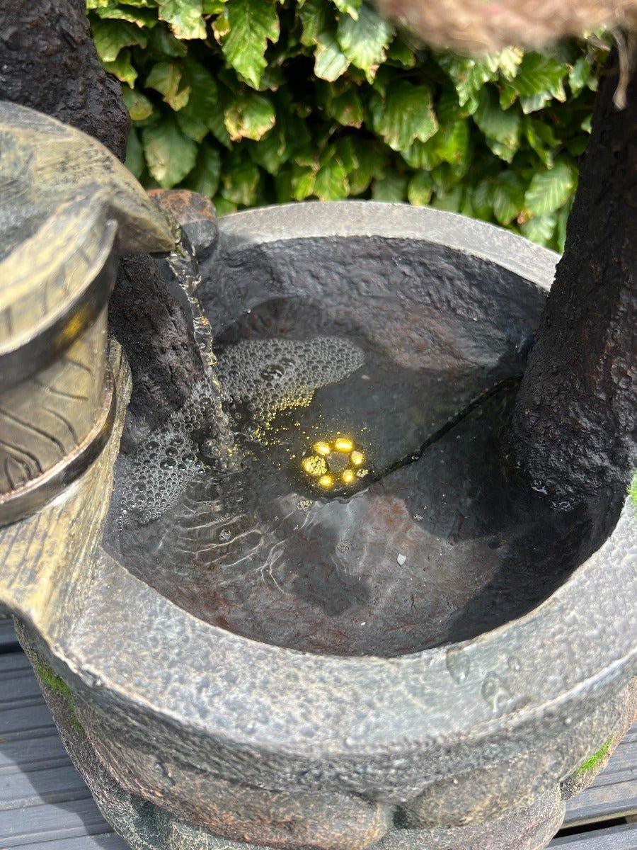 Wishing Well Water Feature with LED Light - All Pet Solutions