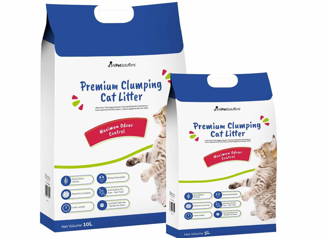 New Premium Clumping Cat Litter With Maximum Odour Control at AllPetSolutions - AllPetSolutions