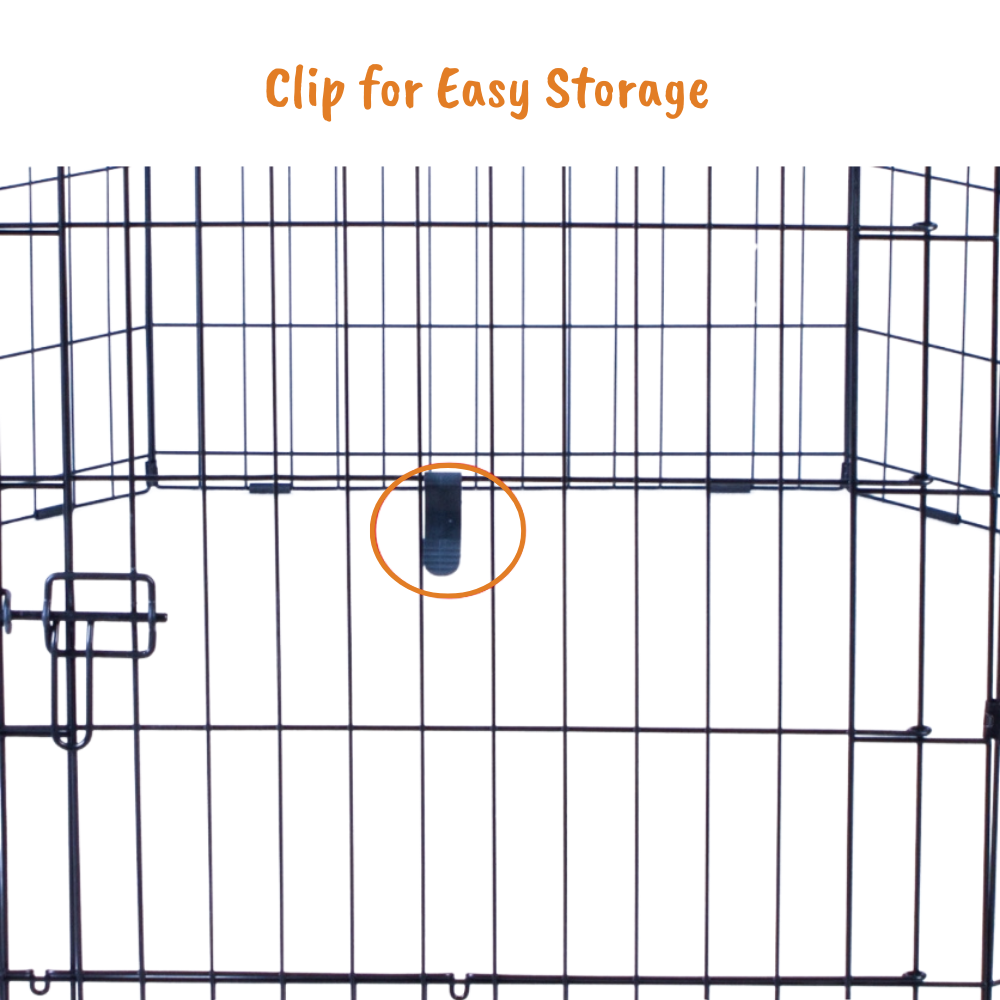 AllPetSolutions Exercise Playpen for Pets - 30 inch / 75 cm