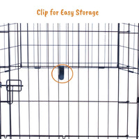 AllPetSolutions exercise playpen for cats, dogs and other small pets, 91cm tall