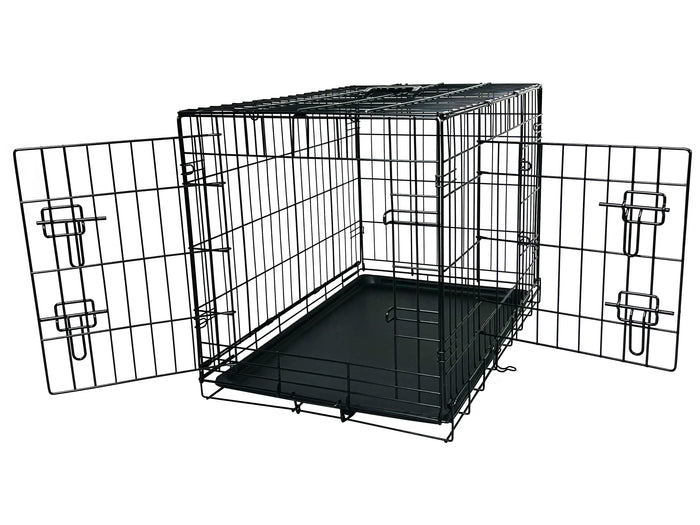 Elite Dog Crate Folding Kennel – XS to L