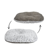 AllPetSolutions Alfie brown dog bed underside with non-slip base