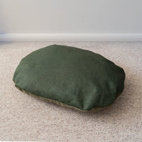 AllPetSolutions Alfie Premium forest green dog bed, extra large size measuring 110 x 80 cm