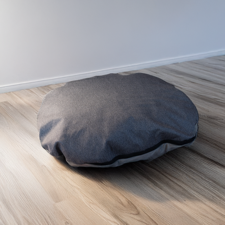 AllPetSolutions Alfie Premium Luxury Dog Bed - Pebble Grey - S/M/XL