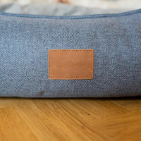 AllPetSolutions Willow Premium pebble grey dog bed in medium, 80 x 65 x 28cm
