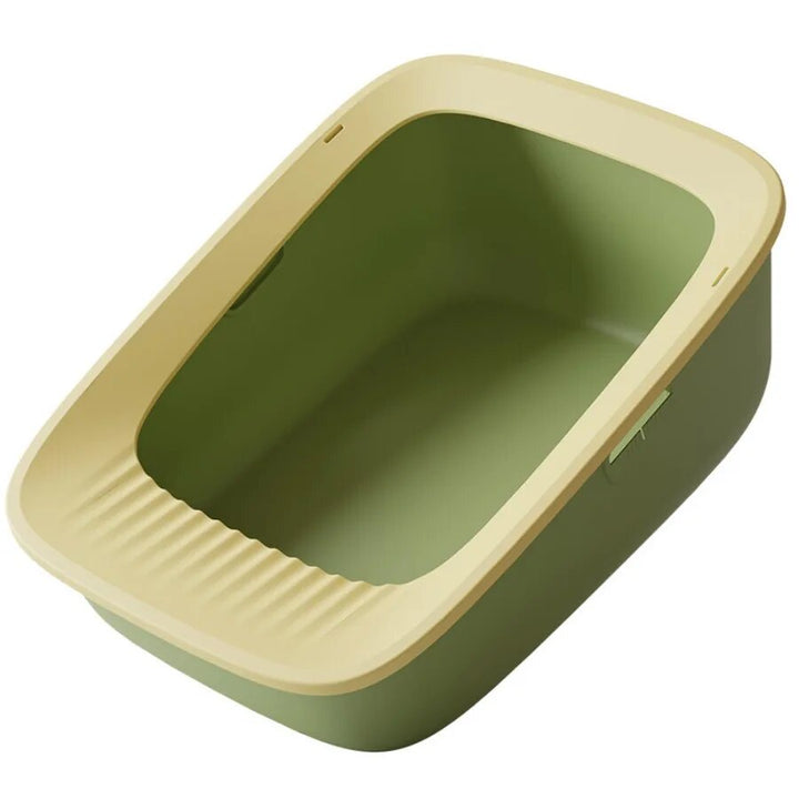 AllPetSolutions Cat Litter Tray with Scoop, Green