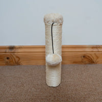 AllPetSolutions 50cm cat scratching post in a home setting