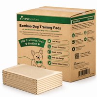 AllPetSolutions 100 pack XL bamboo puppy pads, 60 x 90cm