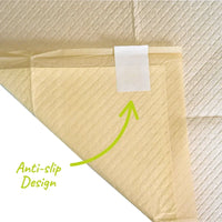 AllPetSolutions bamboo puppy pad absorbent layer detail