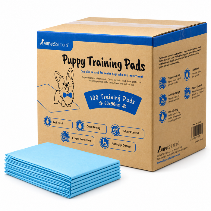 Disposable Puppy Pads – Medium, XL & XXL – 25 to 100 pads
