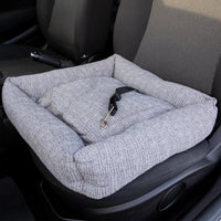 AllPetSolutions dog car seat cover quilted padding close up