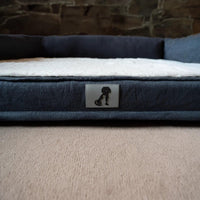 AllPetSolutions Grayson memory foam dog bed with covers washable at 30 degrees