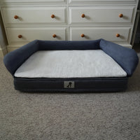 AllPetSolutions Grayson large dog bed non-slip base detail