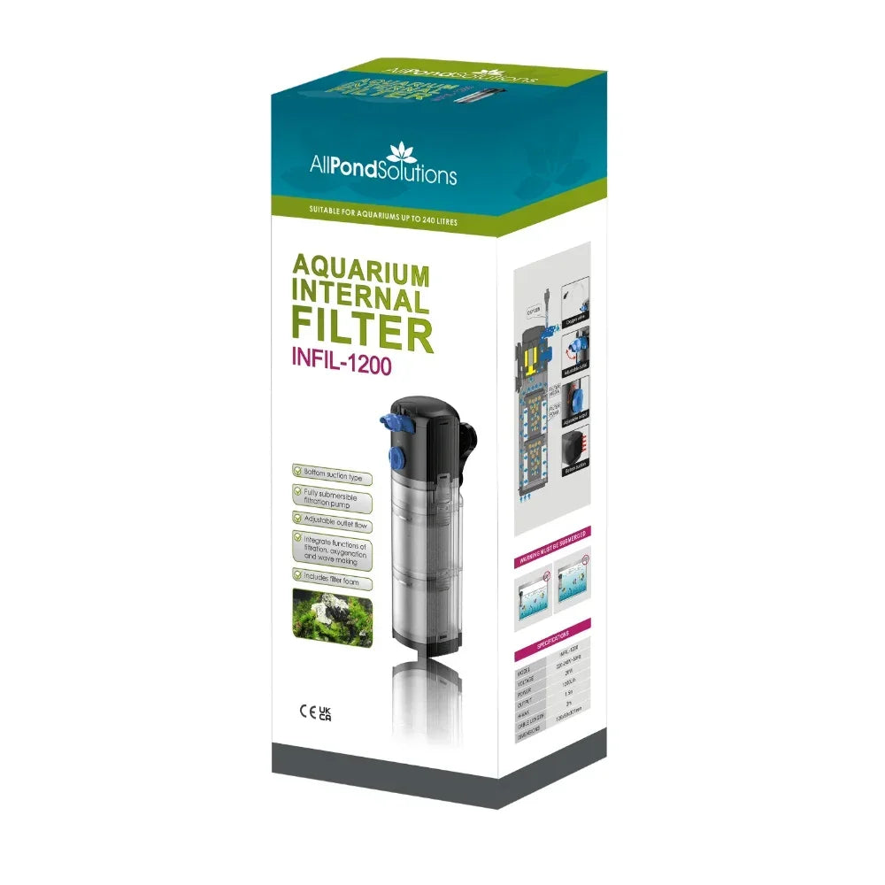 AllPetSolutions INFIL-1200 1200 L/H aquarium internal filter