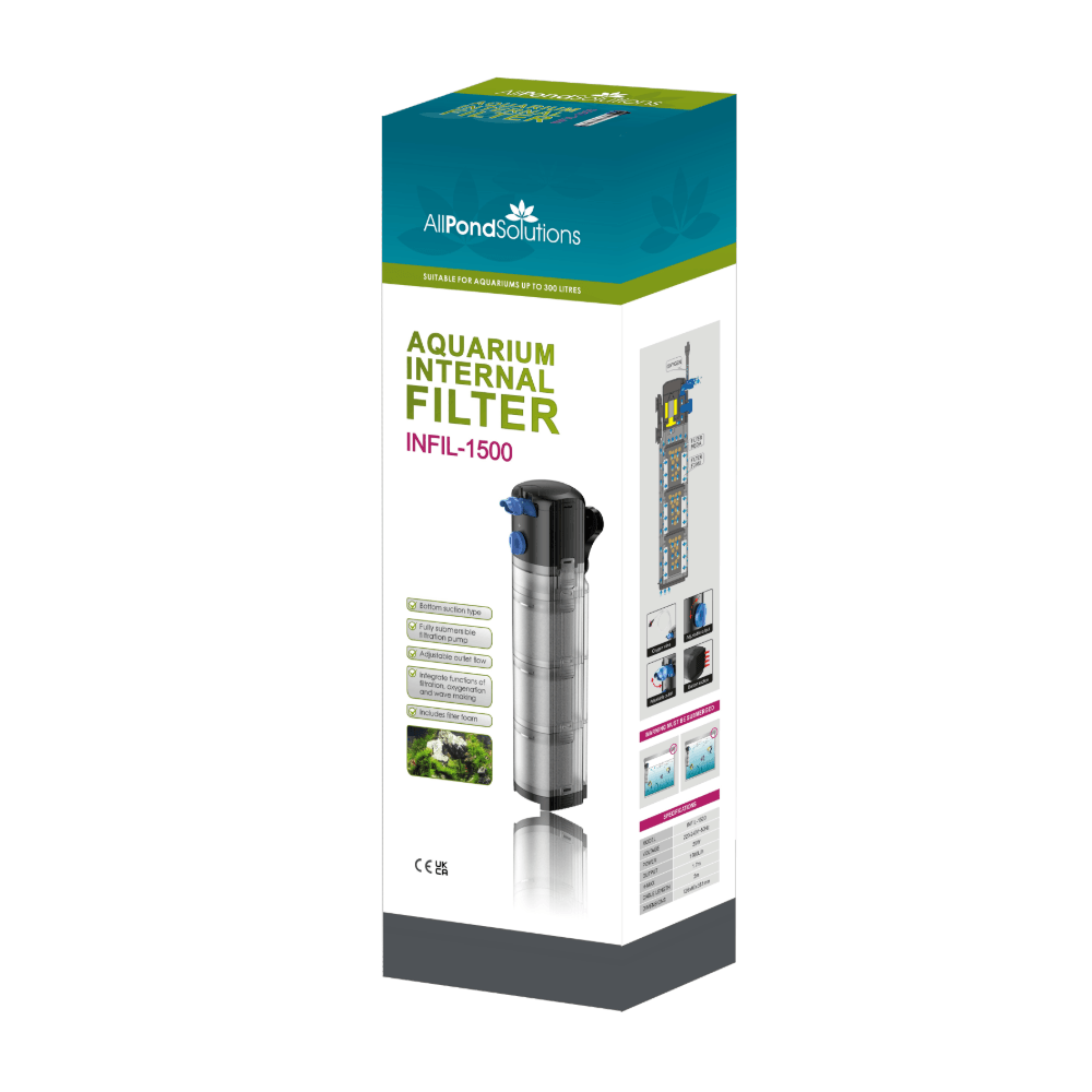 AllPondSolutions 1500L/H Aquarium Internal Filter INFIL-1500 - AllPetSolutions