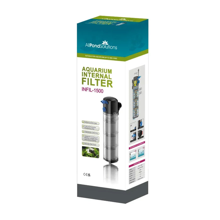 Aquarium Internal Filter INFIL – 500 to 1500 L/H