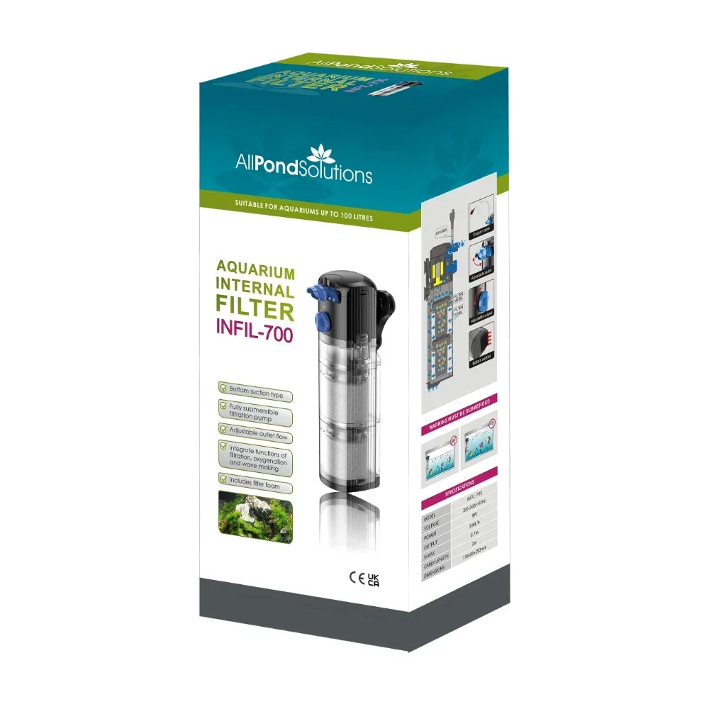 AllPetSolutions INFIL-700 500 L/H aquarium internal filter