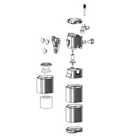 AllPetSolutions INFIL-700 internal filter suction cup mounts